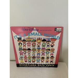 Walt Disney "It's A Small World" LP Record 1289 Disneyland Boys Choir 1965